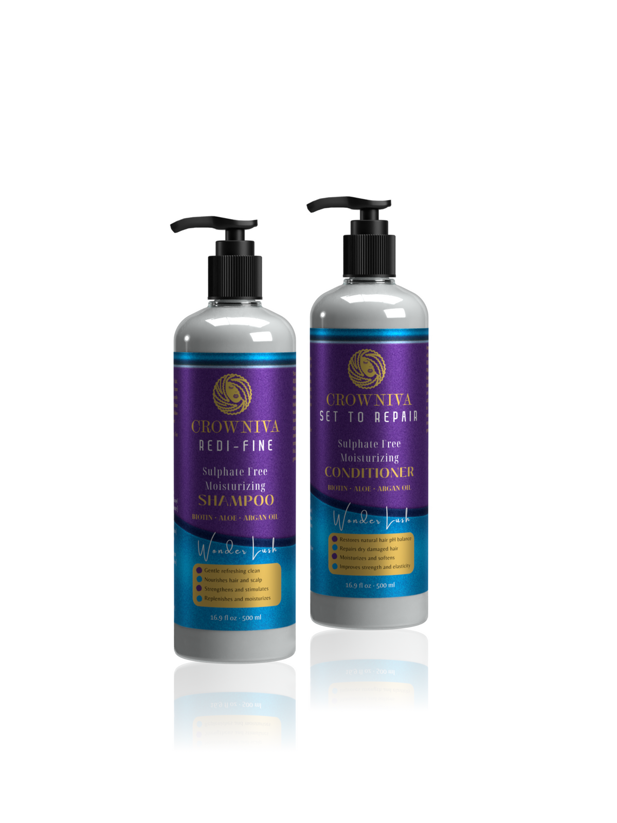 Sulphate Free and Moisturizing Shampoo and Conditioner Set